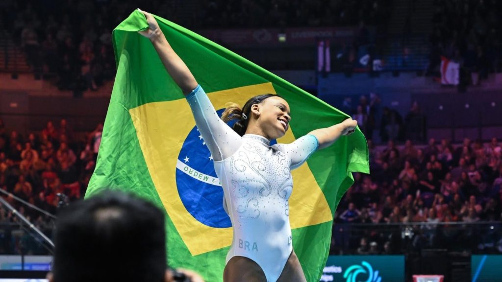 2022 World Gymnastics Championships: Rebeca Andrade becomes first South American to win world all-around title
