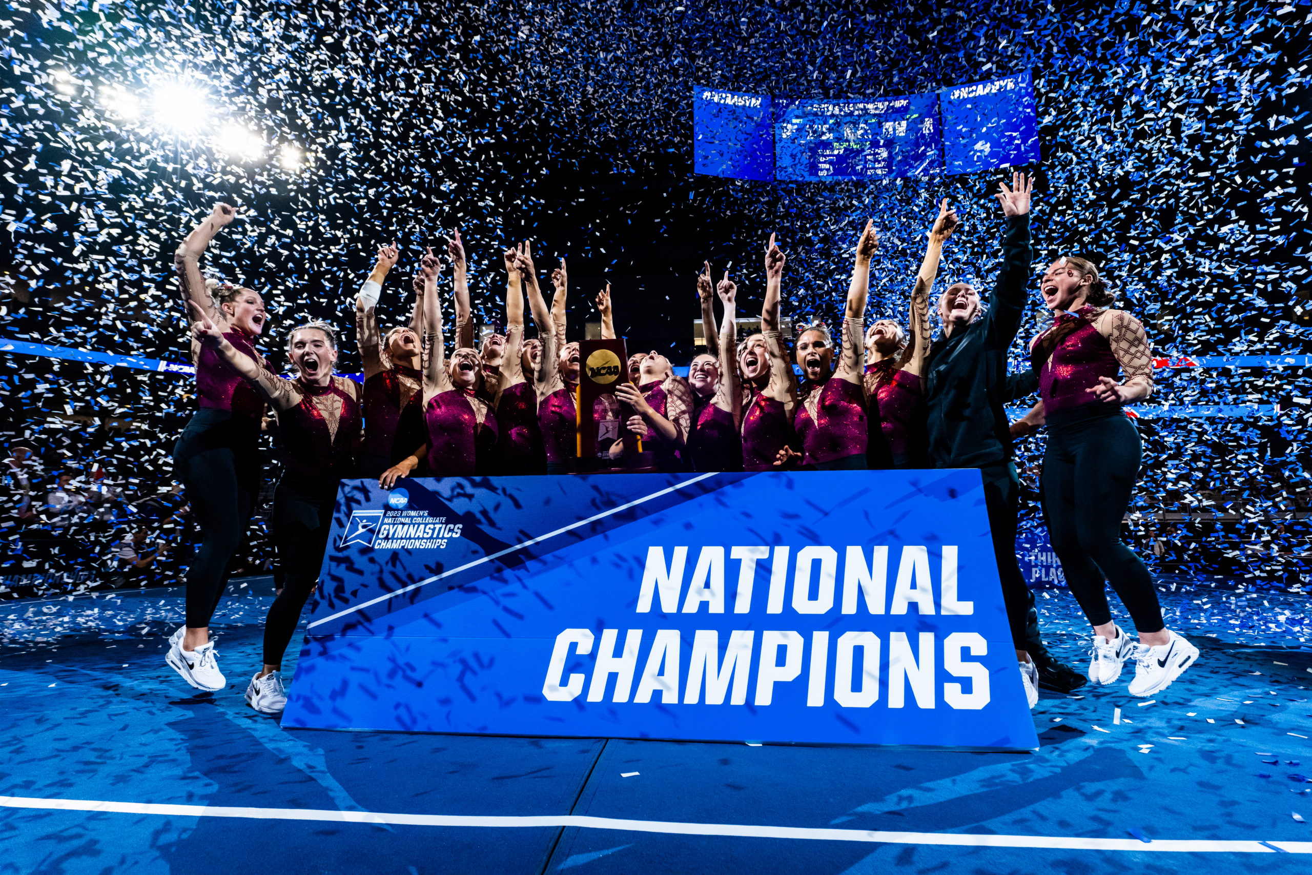 Kejuaraan Senam Wanita NCAA 2023: Final Empat Lantai |  Galeri foto